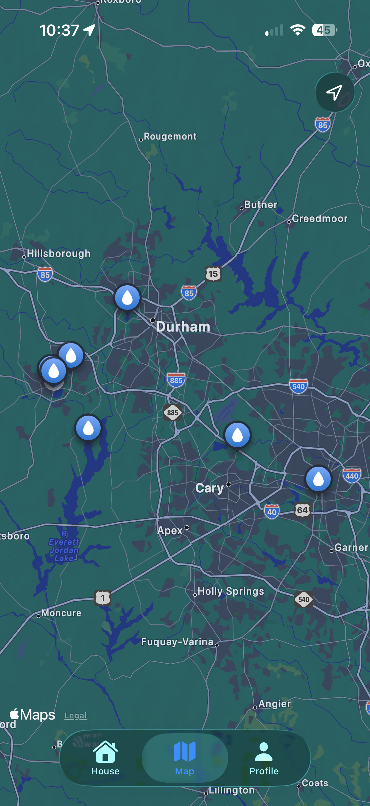 Drop App - Location Detail