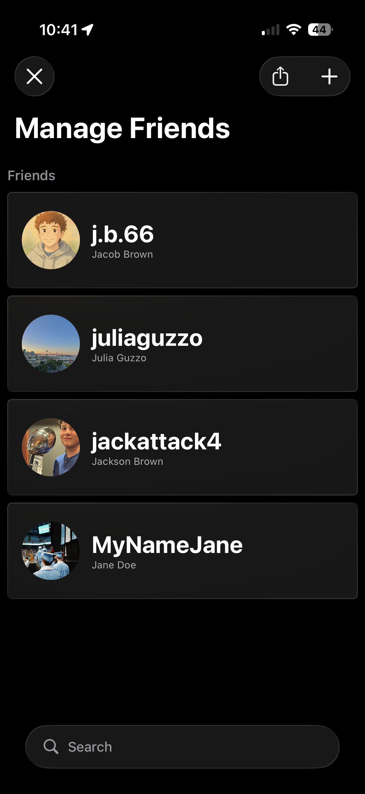Drop App - Profile